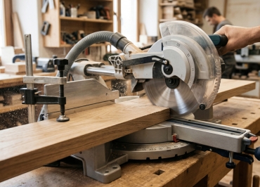 Специфика обработки дерева на торцовочных пилах