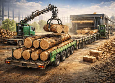 Как лесопильная линия превращает бревно в качественный пиломатериал